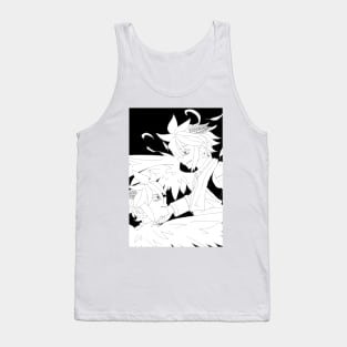 Sleep For Me (Black & White Version) Tank Top